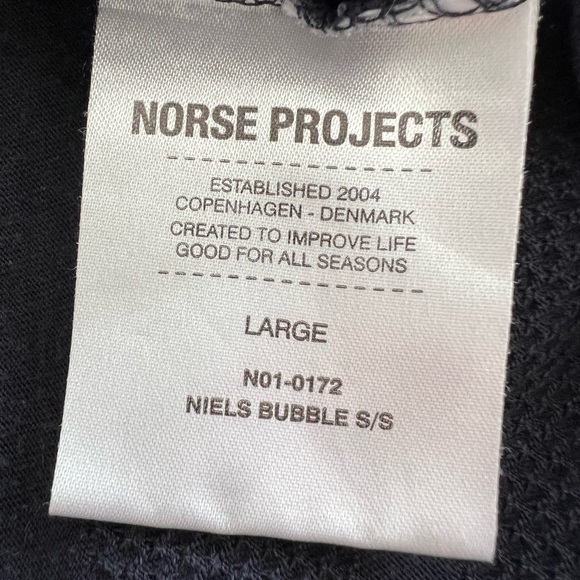 Norse Projects - T-Shirt - Niels Bubble - Large - Picture 3 of 9